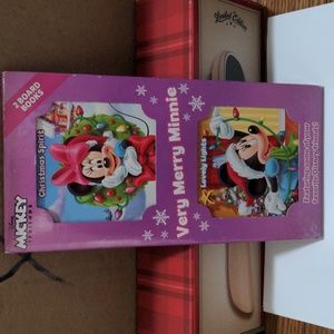 Mickey and Friends, Very Merry Minnie Set of 2 Board Books